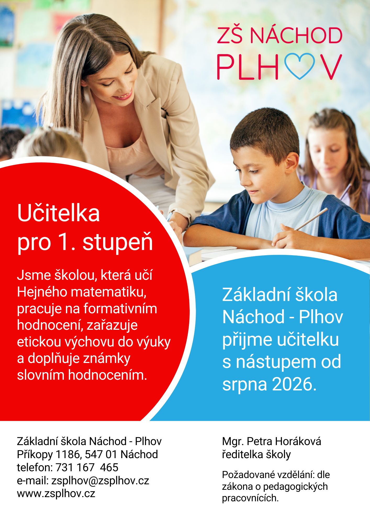zs Plhov inzerát 2026